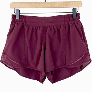 lululemon athletica Burgundy Athletic Shorts